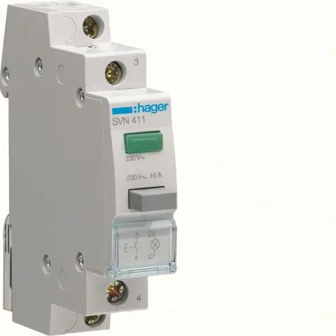 Hager SVN411 Tryckknapp Erbjudandepris